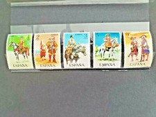 ESPAGNE 1974 Série n°1822/1826 Yvert 2019 MNH**