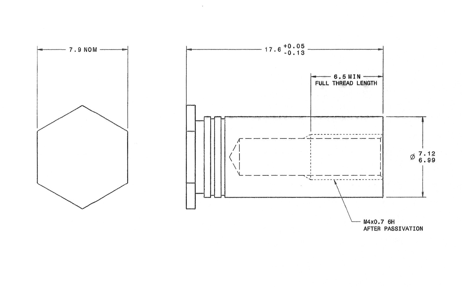 3000pcs of YQBSOS-62555 Stainless Steel Standoff M4 thread