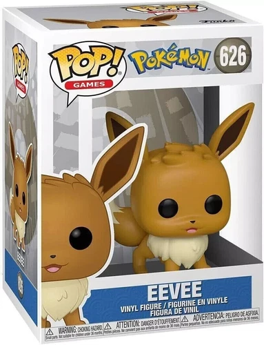 BOX DAMAGED Funko Pop! Games: Pokemon - Eevee - Vinyl Figure #626 #50544