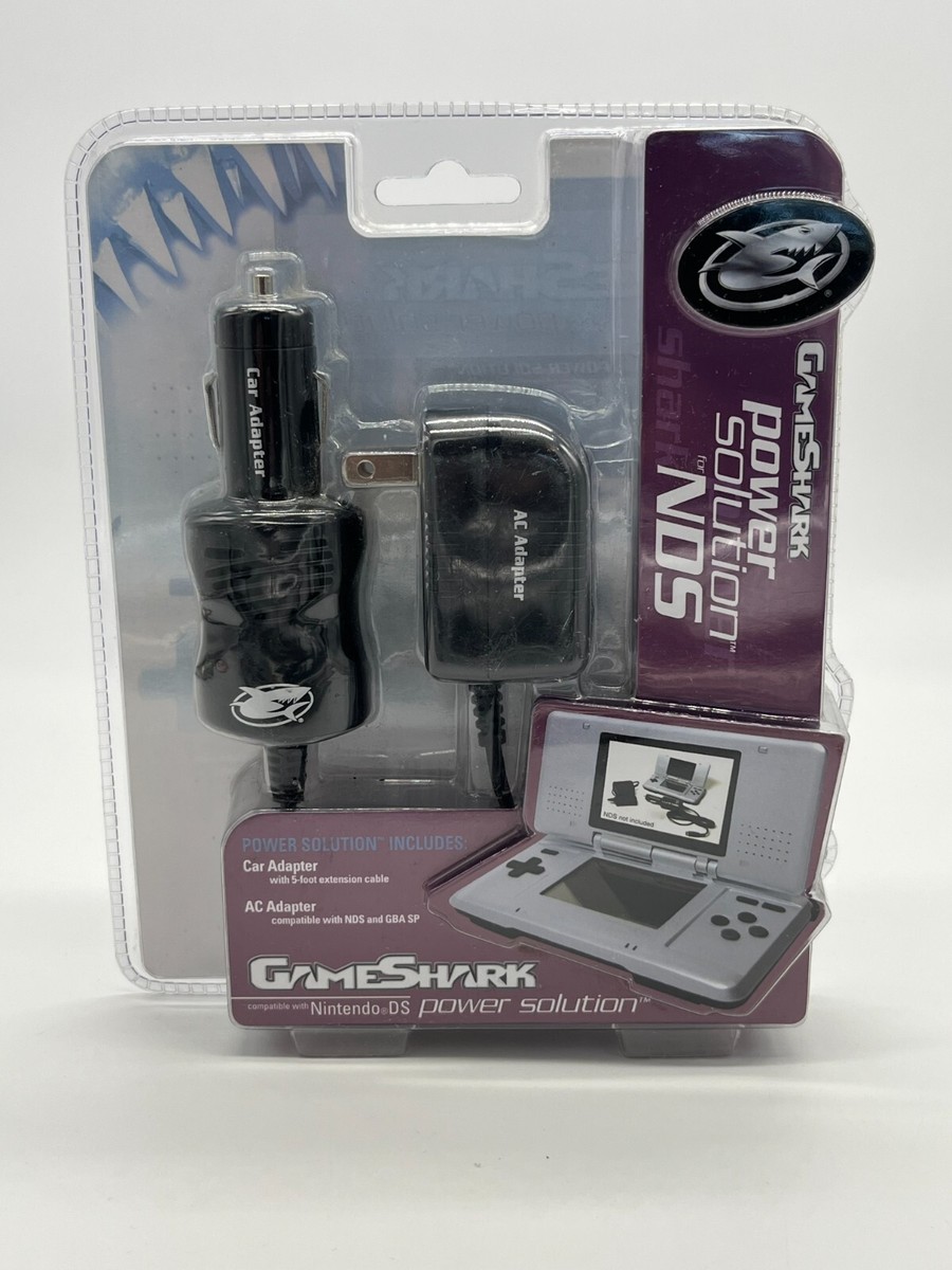 Retro GameShark Mad Catz Power Solution for Nintendo DS AC