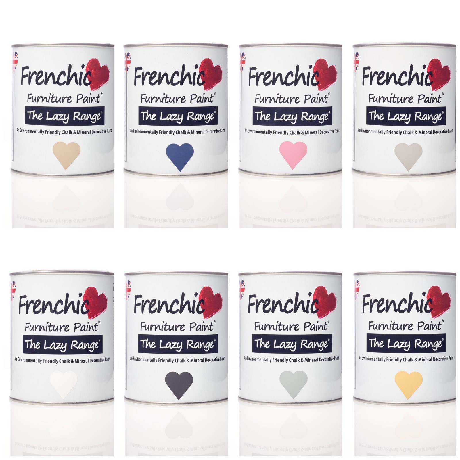 Frenchic Furniture Paint Lazy Range 250ml or 750ml Tins Official