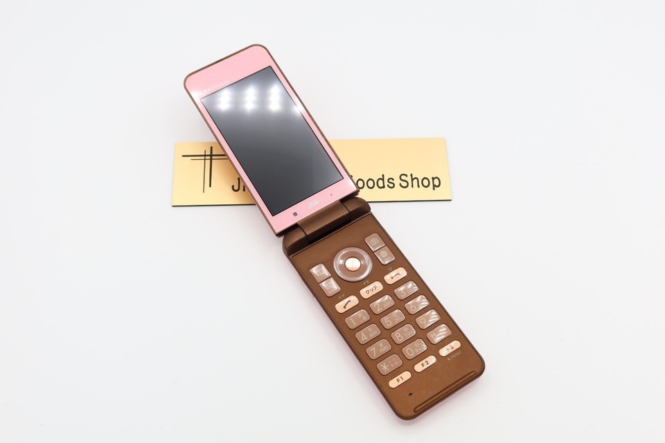 [C] KYOCERA GRATINA KYF31 Pink Android Flip Phone Unlocked SIM Free ...