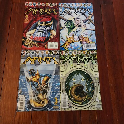 THANOS INFINITY ABYSS 1-4 Complete 2002 Marvel Comics  Adam Warlock 