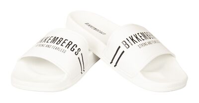 SG Men's BIKKEMBERGS Sea Band or Pool Slide Beachwear Slipper with Ar Logo