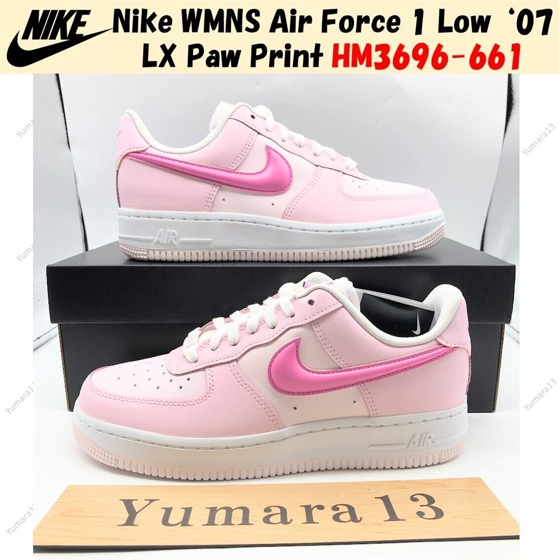 Nike WMNS Air Force 1 Low '07 LX Paw Print HM3696-661 Nike WMNS Air Force 1 Low '07 LX Paw Print HM3696-661