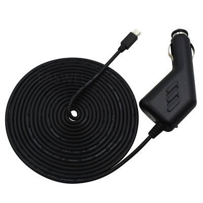 10ft 2A USB Car Charger Cable Power Cord for Rexing V1 DVR Dash Cam Recorder V1P