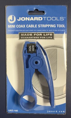 Jonard Tools Mini Coax Cable Stripping tool UST 185