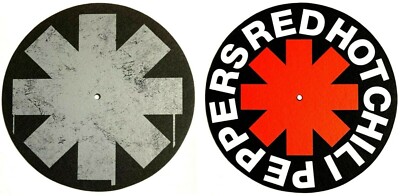 New Red Hot Chili Peppers Turntable Slipmat Star of Affinity Asterisk 2 Pack
