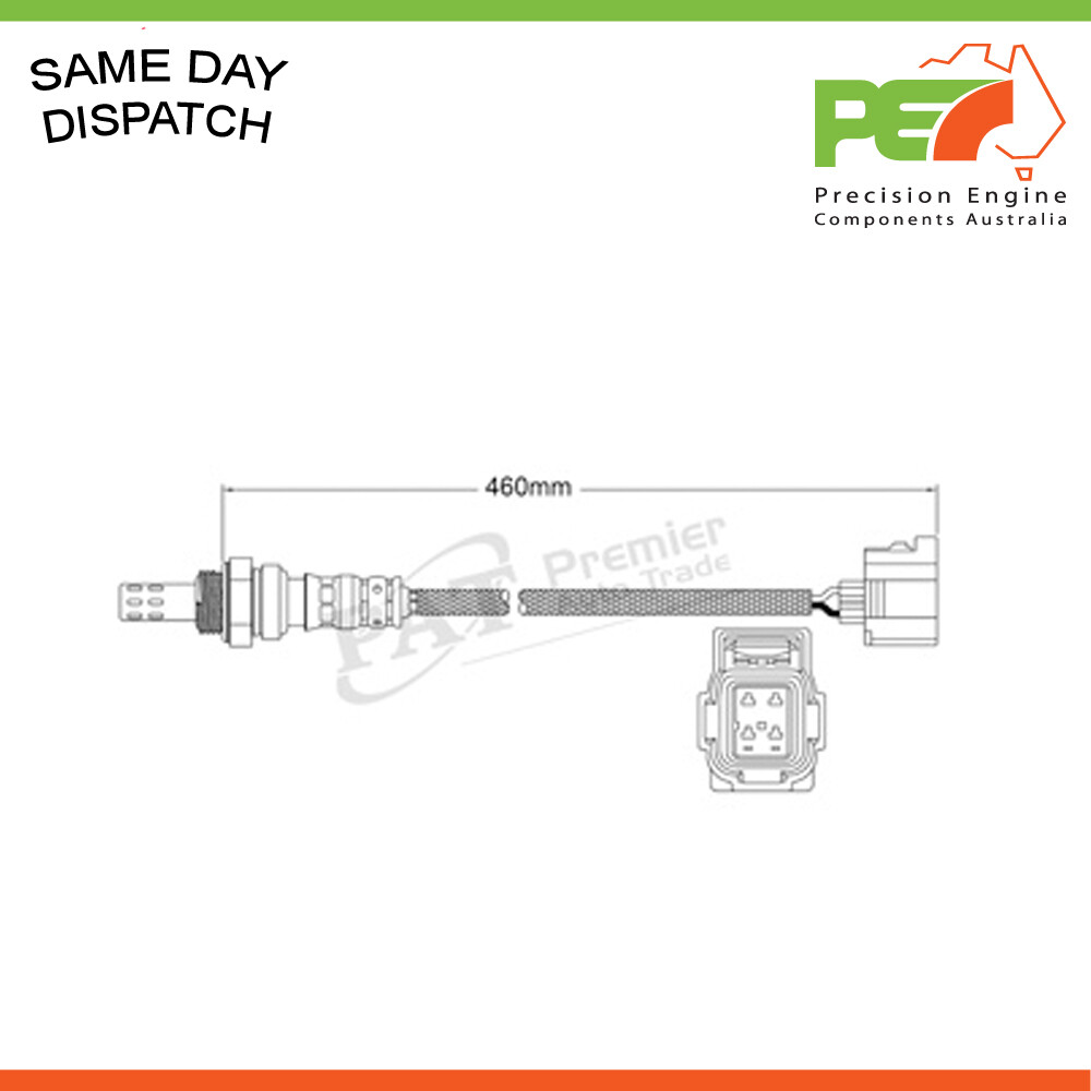 2x New OEM Pre-Cat Oxygen Sensors LHS + RHL To Suit Chrysler 300C 3.5L ...