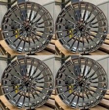 19x8.519x9.5 Wheels Chrome Rims For Mercedes Glk350 Glc Gle 19 Staggered Set 4