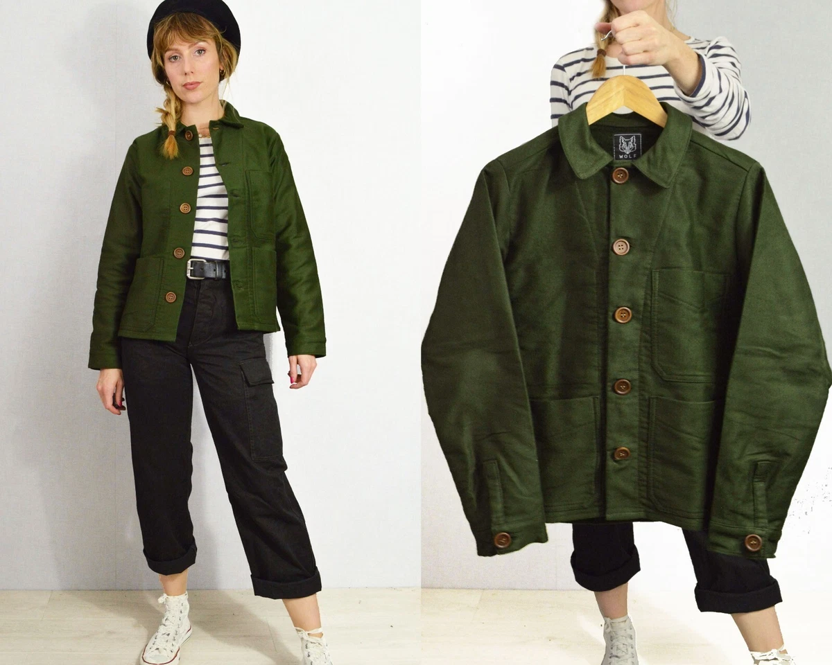 Racing green moleskin jacket clearance