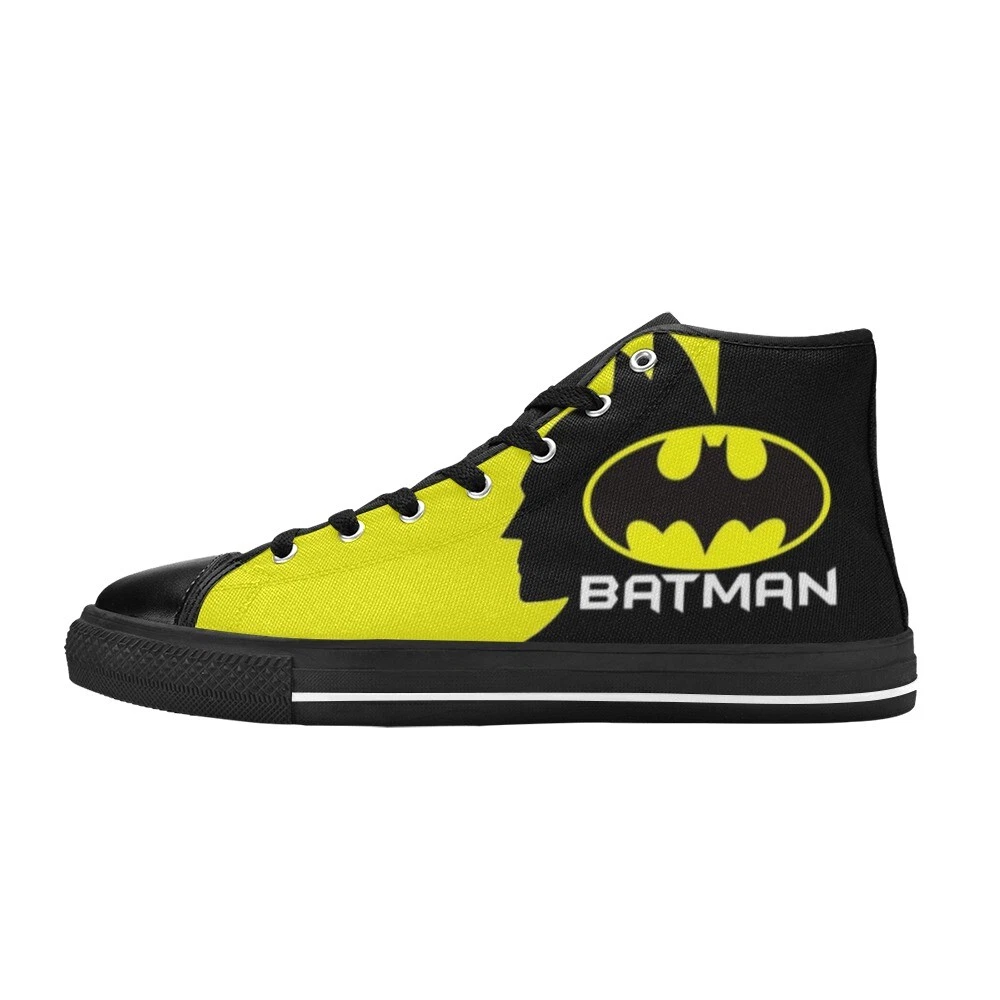 Batman Sneakers Custom High Top Men's Canvas Athletic Shoes