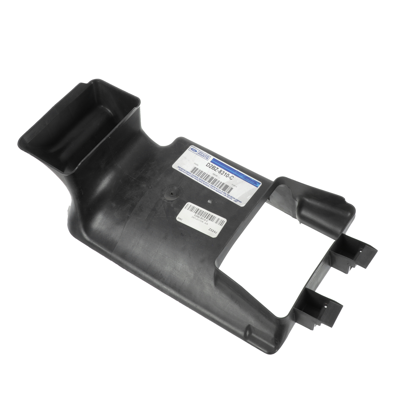 Deflector de aire para soporte del radiador de Ford Fiesta 2014-2017 (N/P D2BZ-8310-C)