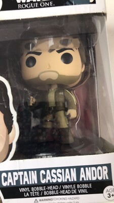Captain Cassian Andor (Rogue One) Pop Vinyl Star Wars Series (Funko) limited edition brown jacket | Old School Toys