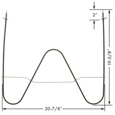     OVEN Bake Element For Samsung DG47-00038B, DG47-00038A, AP5623199, PS4240837