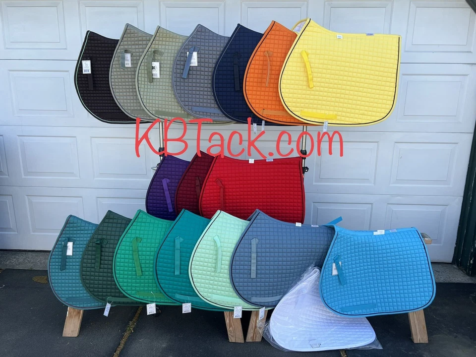 Almohadilla de sillín inglesa multiusos PRI Pacific Rim International 20+ colores Foto 2 de 4