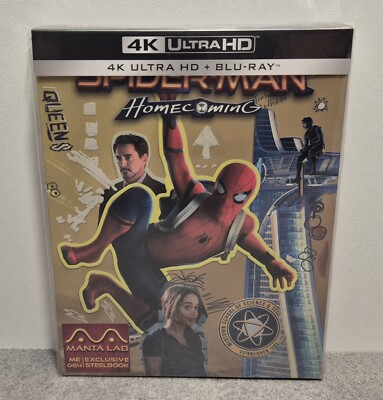 Spider-Man: Homecoming - 4K Fullslip - MantaLab - NEU & OVP