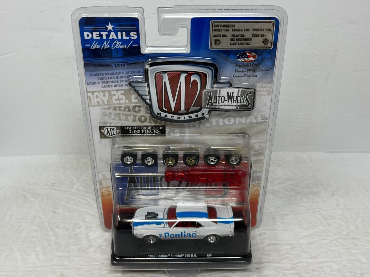M2 Machines 1968 Pontiac Firebird 400 H.O. CHASE Auto-Wheels 1:64