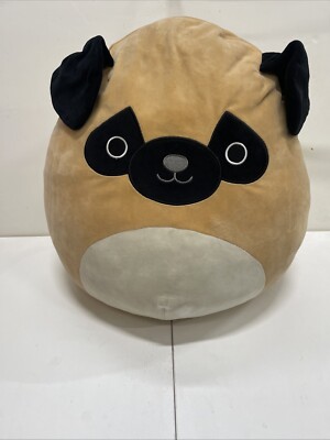 Squishmallows Prince The Pug Dog 16-inch Puppy. Very Clean & Great Condition.