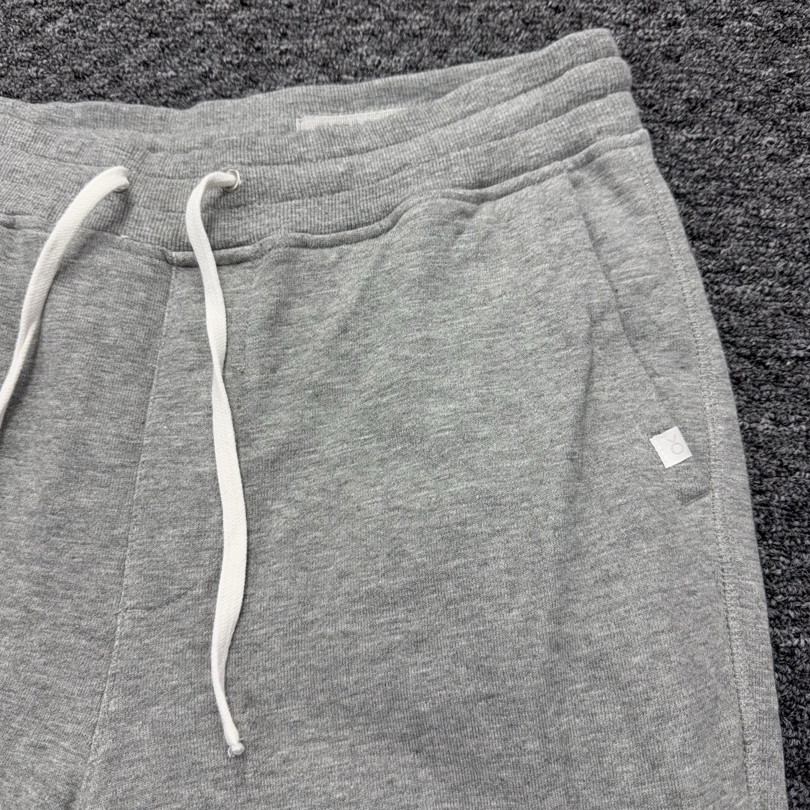 Outerknown Sur Sweatpants Joggers Mens Large Gray Hemp Organic Cotton Drawstring