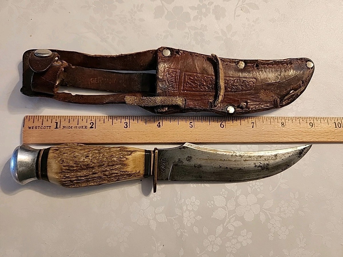 Vintage Wildcat B 47 X Hunting Knife B47X Germany German With