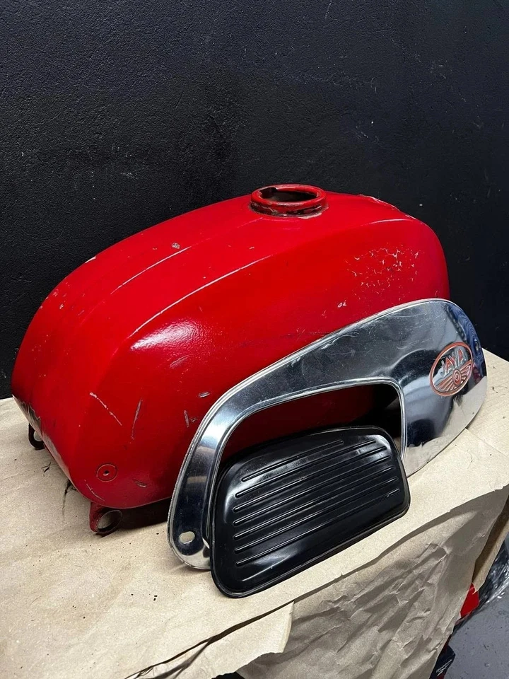 TANQUE DE COMBUSTÍVEL ORIGINAL JAWA Cz 350 360 fuelbehtainer 634 633 638 - Imagem 3 de 4