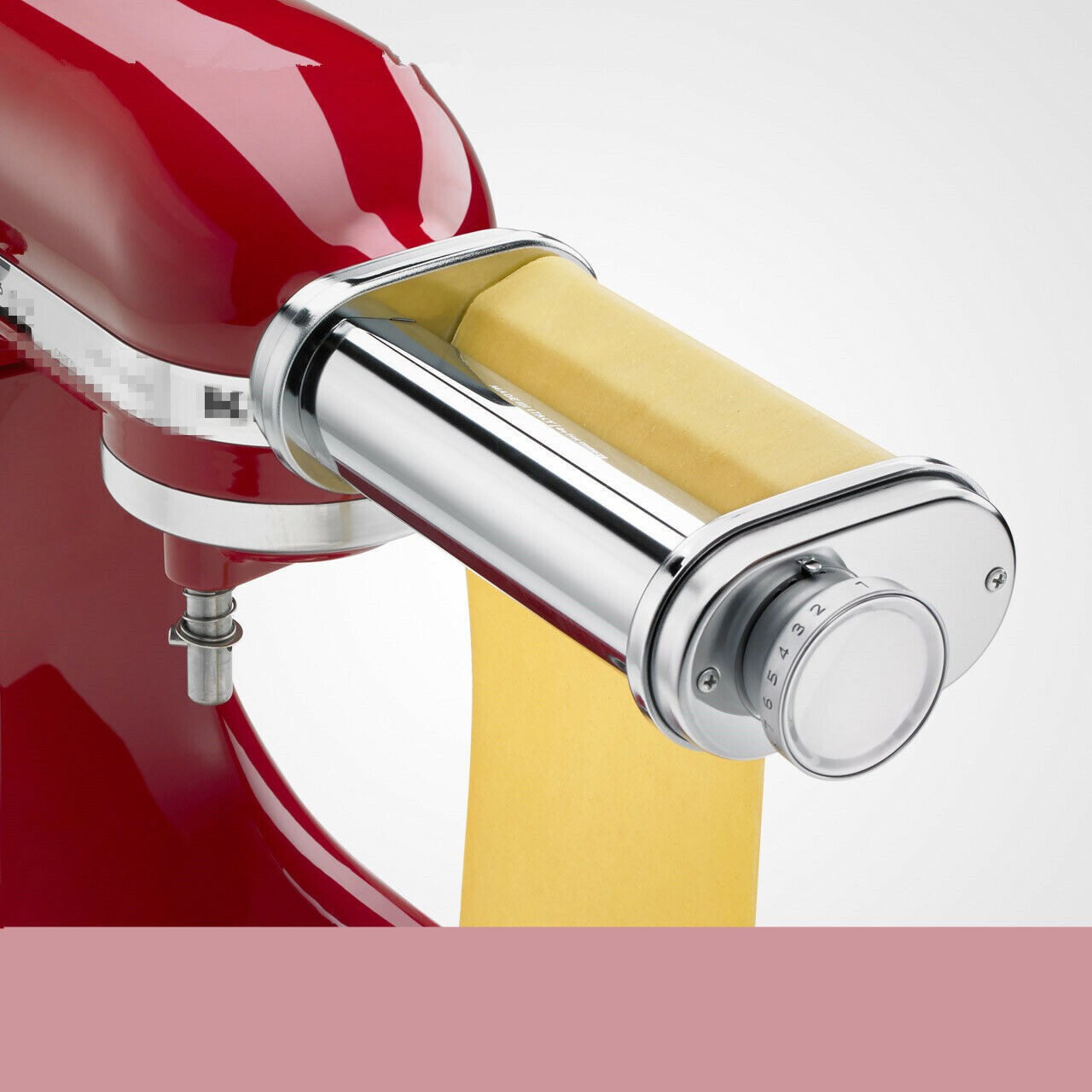Upgrade Meat Grinder Attachment 3Piece Pasta Roller Cutter for KitchenAid Stand