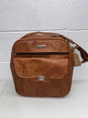 Samsonite Sonora Shoulder Bag Travel Overnight Carry On Luggage Vinyl Vintage