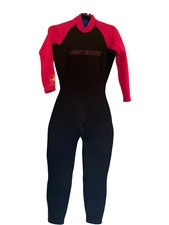 Body Glove Women  s 3/2mm Full Wetsuit Pink Black Size M Made in USA