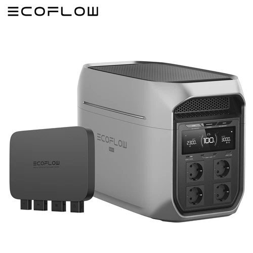 ECOFLOW DELTA 3 Max Plus Tragbare Powerstation 2048Wh LFP Outdoor Solarspeicher