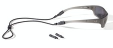 Croakies Terra System Combo Eyewear Retainer, S/M and M/L - Black