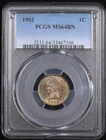 1902 PCGS MS64BN Indian Head Cent