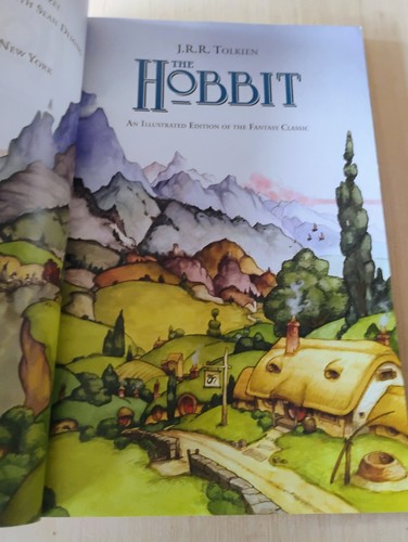 2012 Del Rey Edition J.R.R TOLKIEN graphic novel THE HOBBIT super clean EX - Picture 7 of 10