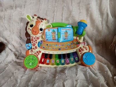 Zoo Jamz Giraffe Piano 1.5-4 Years Vtech Real Mic Follow Lights To