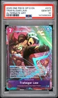 2025 ONE PIECE OP12-LEGACY OF THE MASTER ALTERNATE ART #073 TRAFALGAR LAW PSA 10