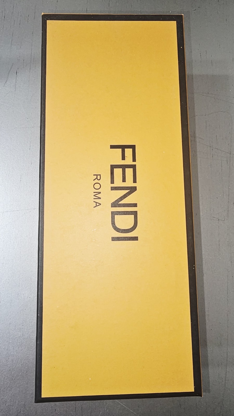 Fendi Vitello Womens  Slide Sandals. Black color Size 9 thumbnail 4