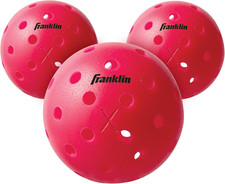 Franklin Sports X-40 Outdoor Pickleballs - Official Ball of USA Pickleball, APP
