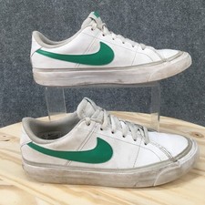 Nike Shoes Youth 5.5 Court Legacy Low Top Lace Up Sneakers DA5380-120 White