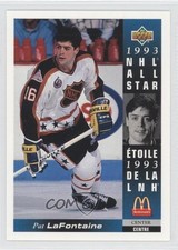 1993-94 Upper Deck McDonald's Pat LaFontaine #McD-18 HOF 0i6