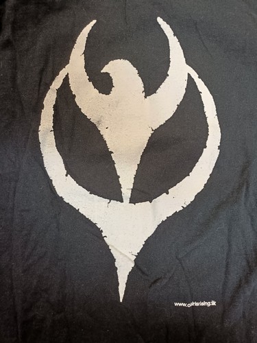 Camiseta Negra Osiris Rising Vintage Años 2000 Talla Grande Florida Alt Metal Banda Rara - Imagen 10 de 10