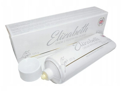 ELIZABETH GOAT S MILK CREAM NOURISHING MOISTURIZING GRAPE SEED + CARROT 125ml