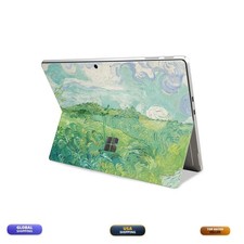 MightySkins Surface Pro 11 Skin - Green Wheat Fields 3M Vinyl for 2024-2025