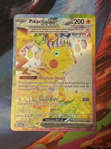 Pikachu ex 238/191 Special Illustration Rare Surging Sparks