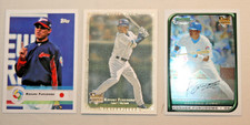 KOSUKE FUKUDOME (3) 2009 TOPPS WBC #26 2008 MASTERPIECE RC#22 BOWMAN CHROME RC