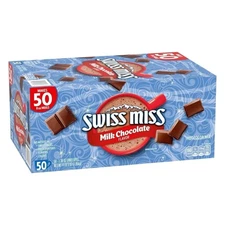SwissMiss Hot Milk Chocolate Packets 50 Pack, Hot Milk Chocolate Mix, Hot...