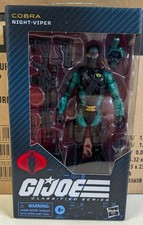 Hasbro GI JOE Classified Series 6  Action Figure  187 Cobra Night Viper MIB