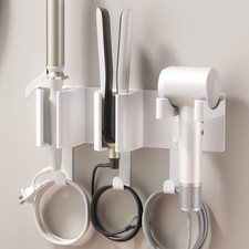 Hair Tool Organizer Wall Mount, Hair Dryer Curling Iron Storage