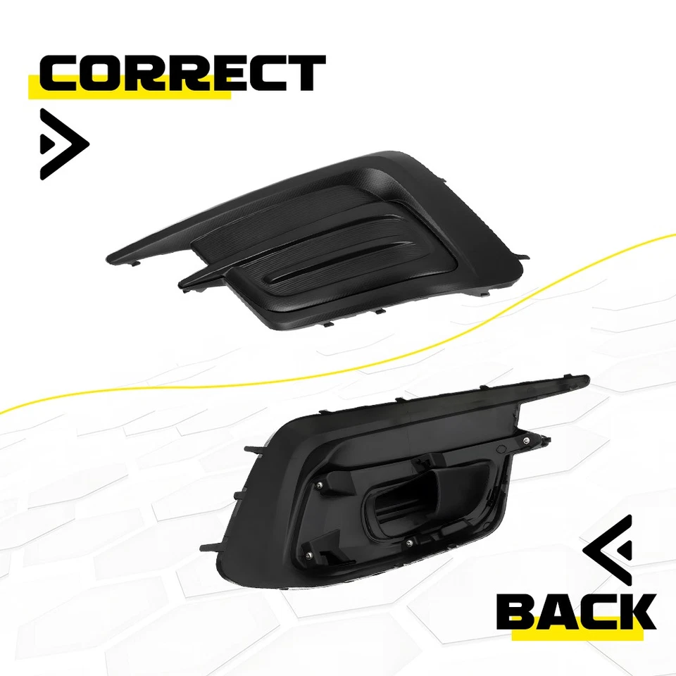 Bisel de cubierta de luz antiniebla para parachoques delantero negro 2-20X para Subaru Legacy 2018-2019 diestro+derecho Foto 4 de 4