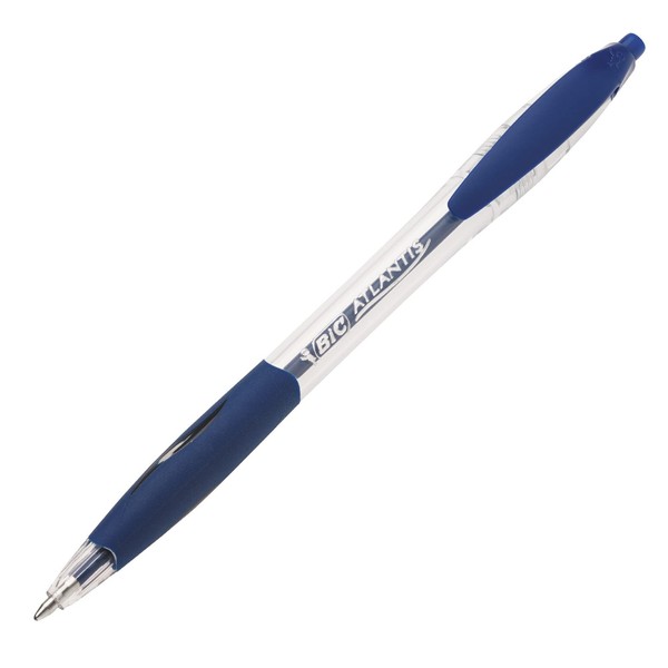 BIC Kugelschreiber Set Atlantis Classic Blau BüRo Schule 0,4 Mm 12Er Pack-image
