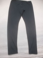 Zella Size L Womens Black Compression Stretch Logo Pull On Athletic Leggings 107